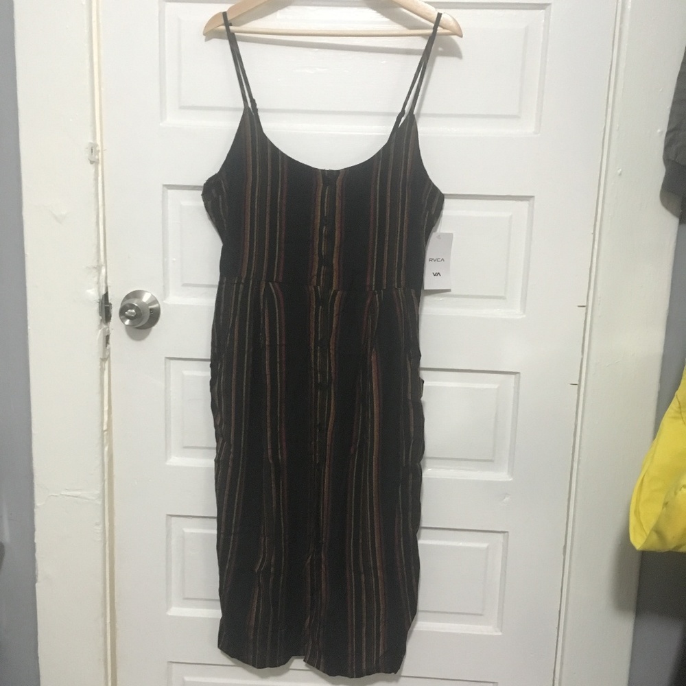 NWT! RVCA Black Sun Dress
